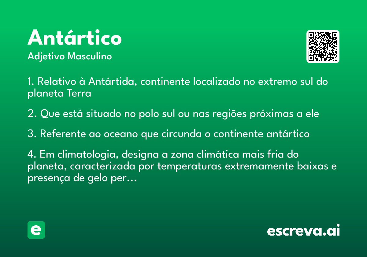 antártico