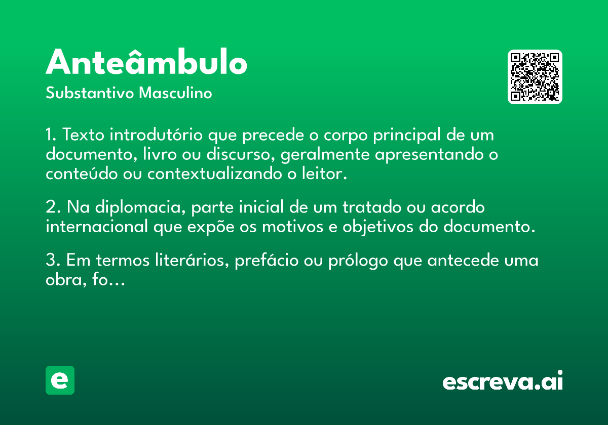 anteâmbulo