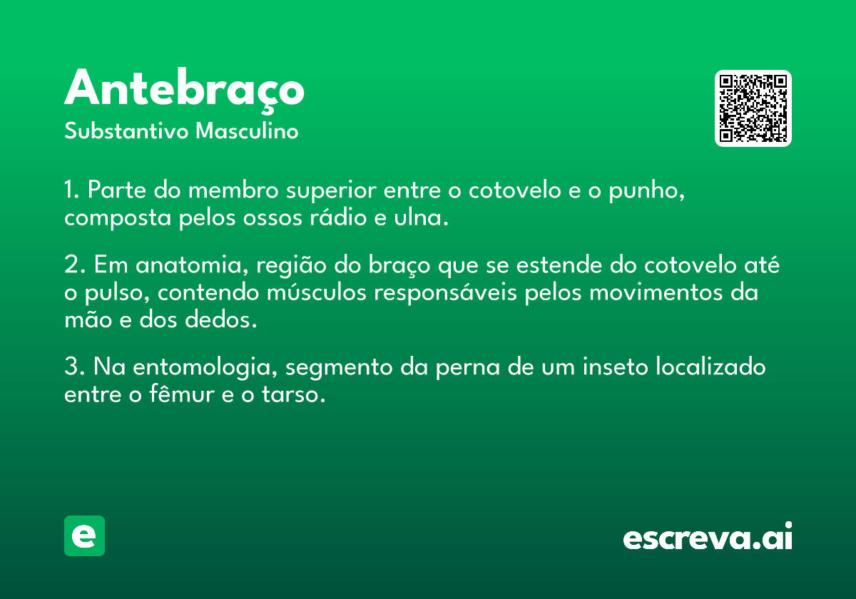 antebraço