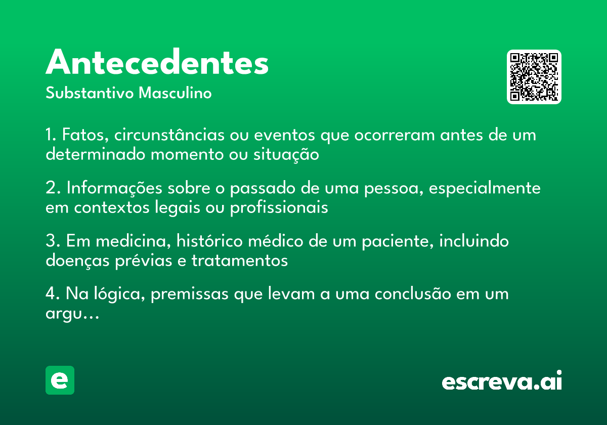 antecedentes