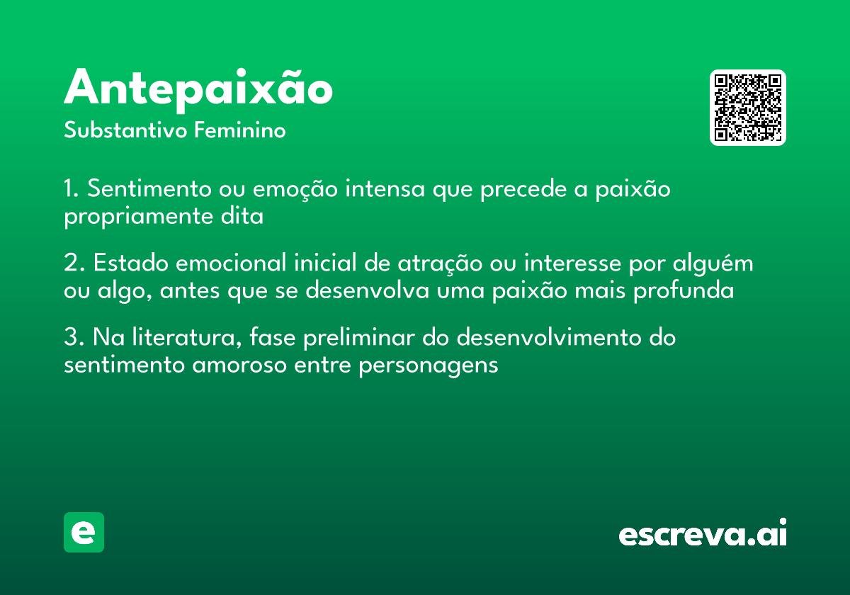 antepaixão