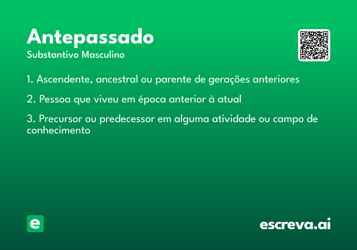 antepassado