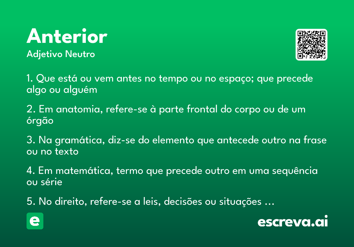 anterior