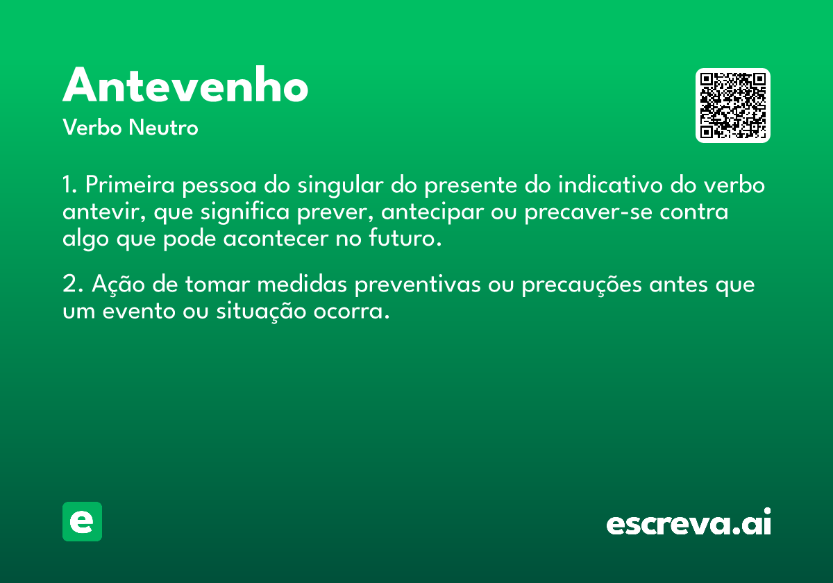 antevenho