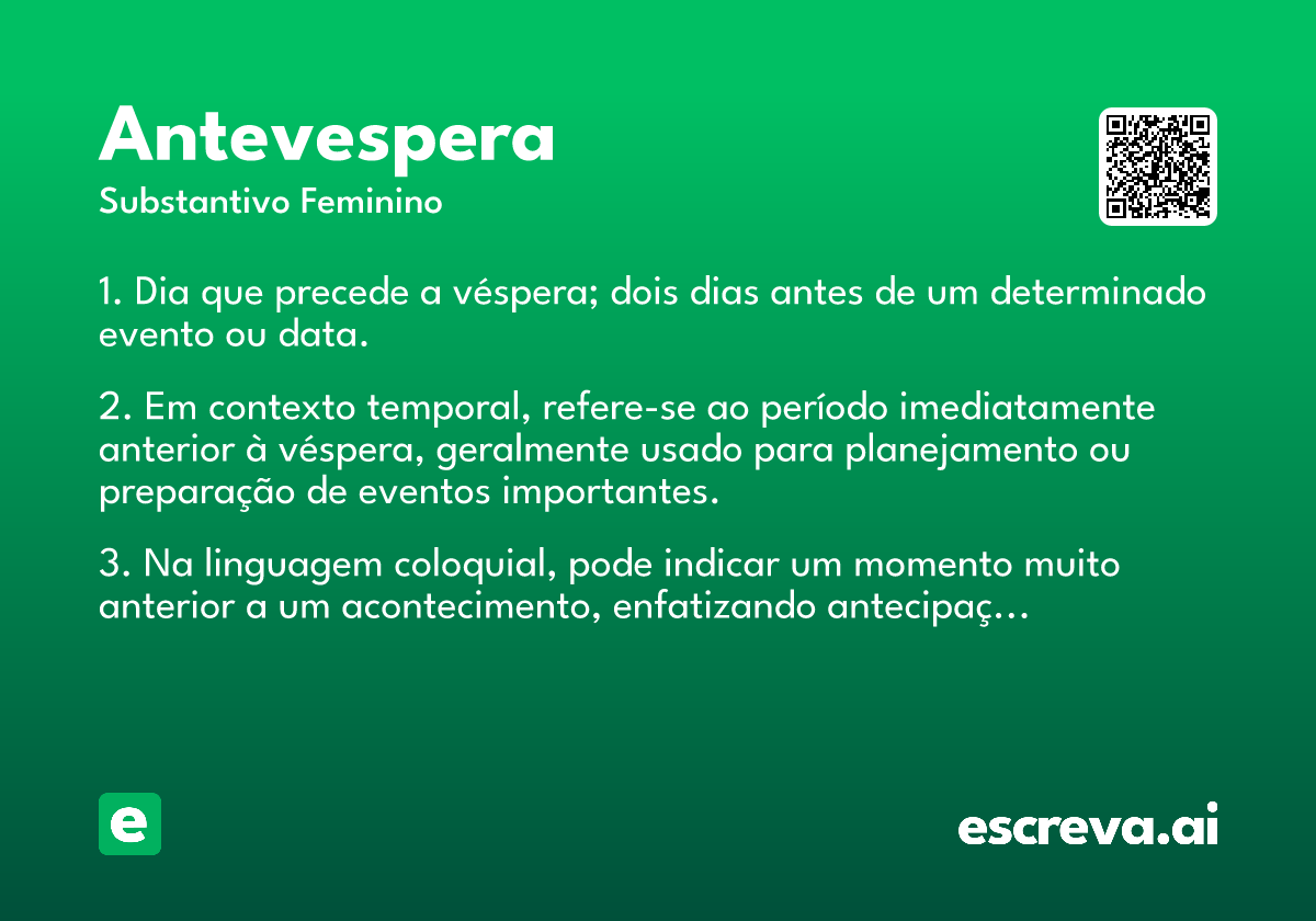 antevespera