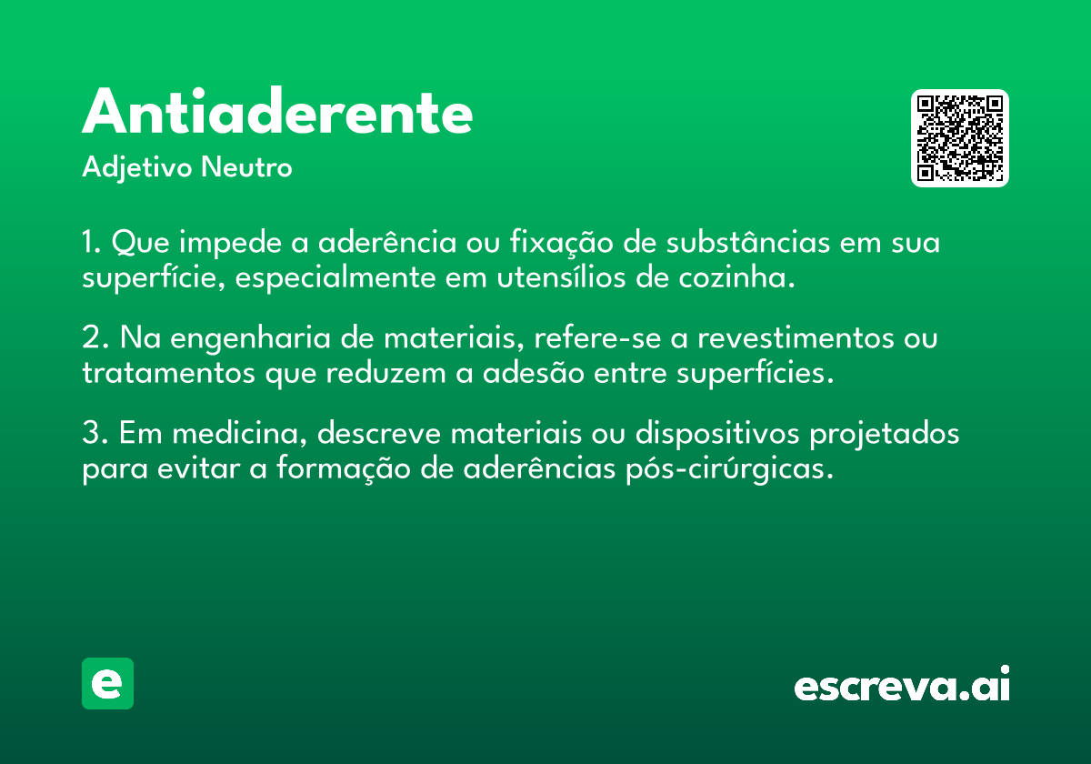 antiaderente