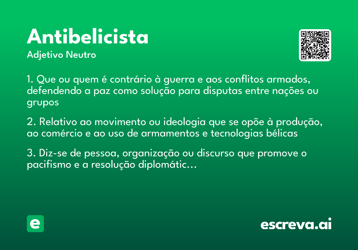 antibelicista