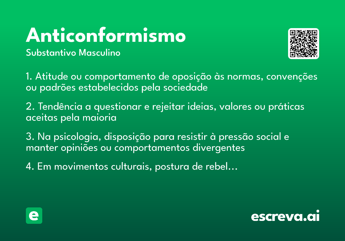 anticonformismo