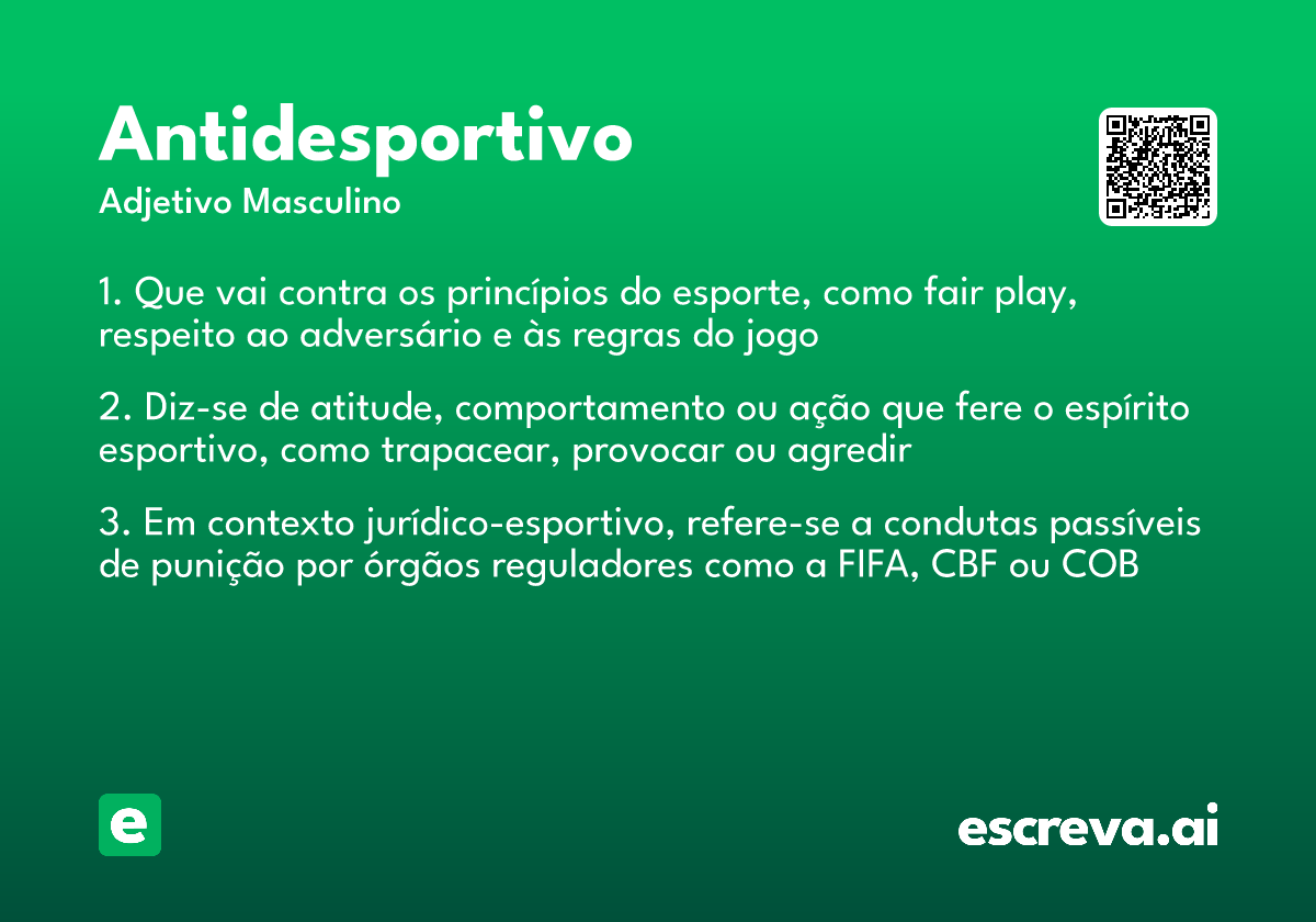 antidesportivo