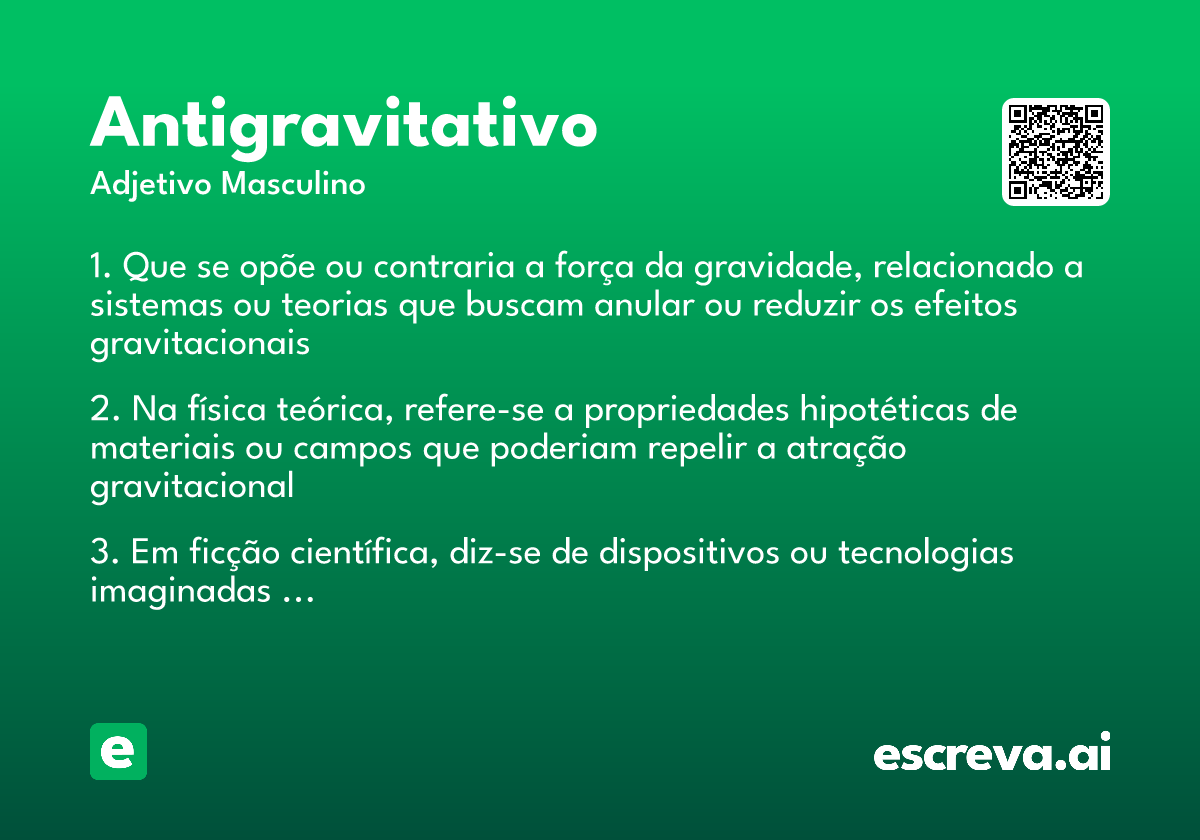 antigravitativo