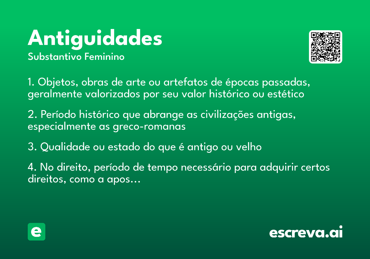 antiguidades