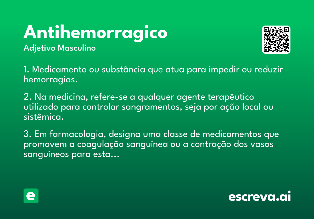 antihemorragico