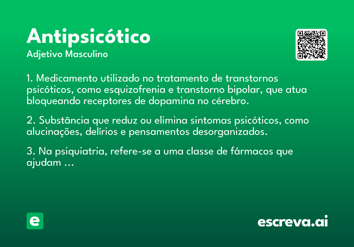 antipsicótico