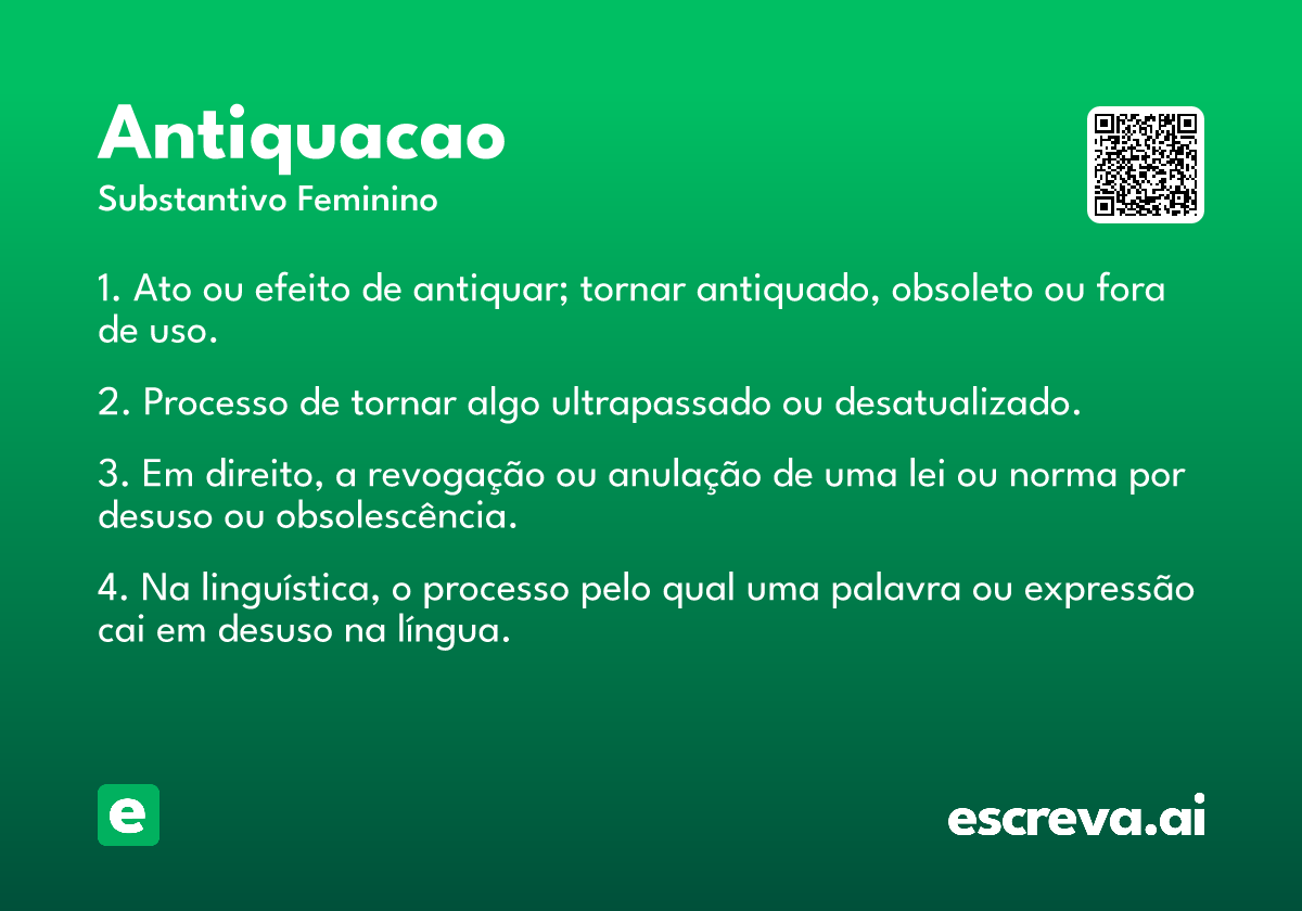 antiquacao