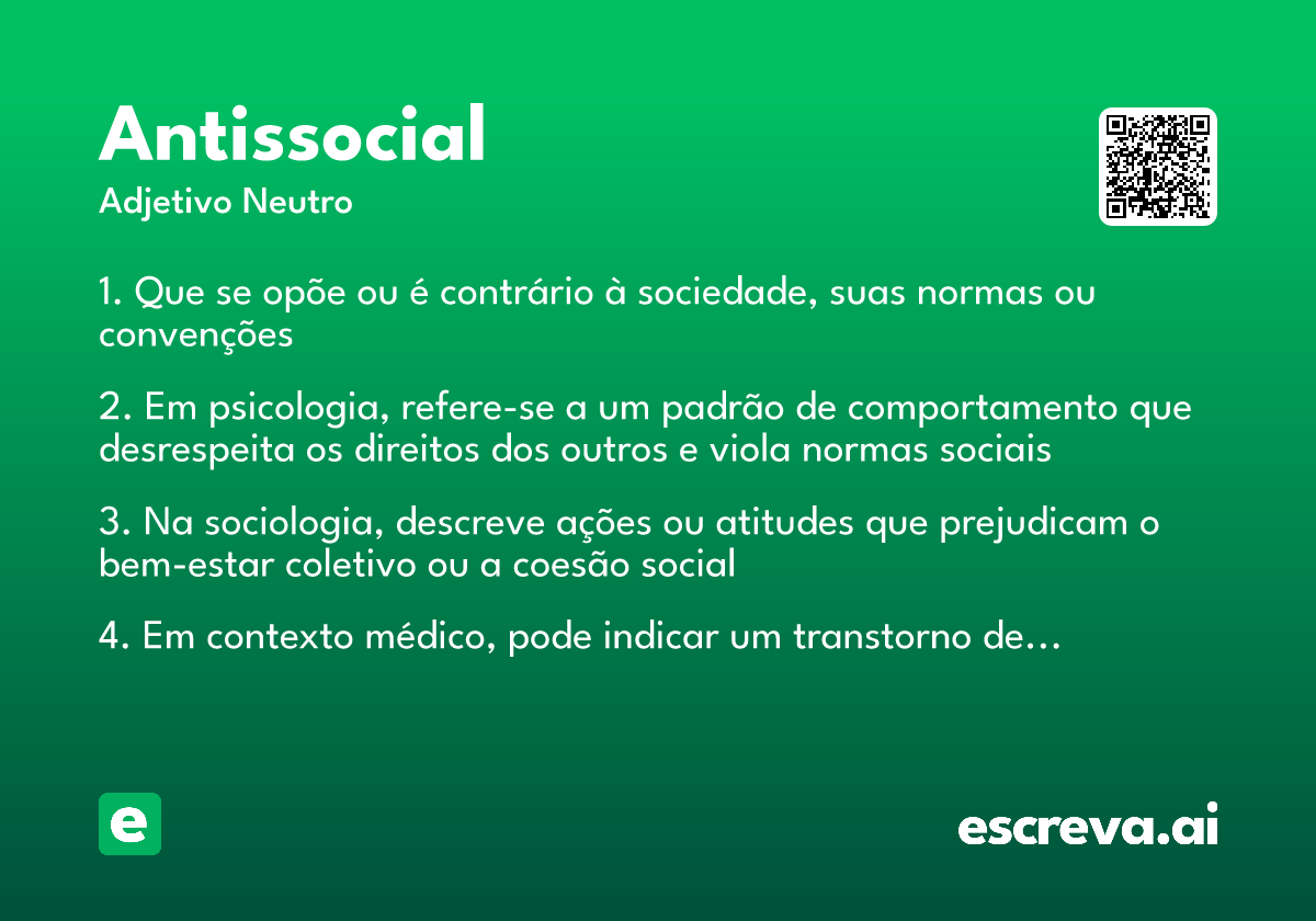 antissocial