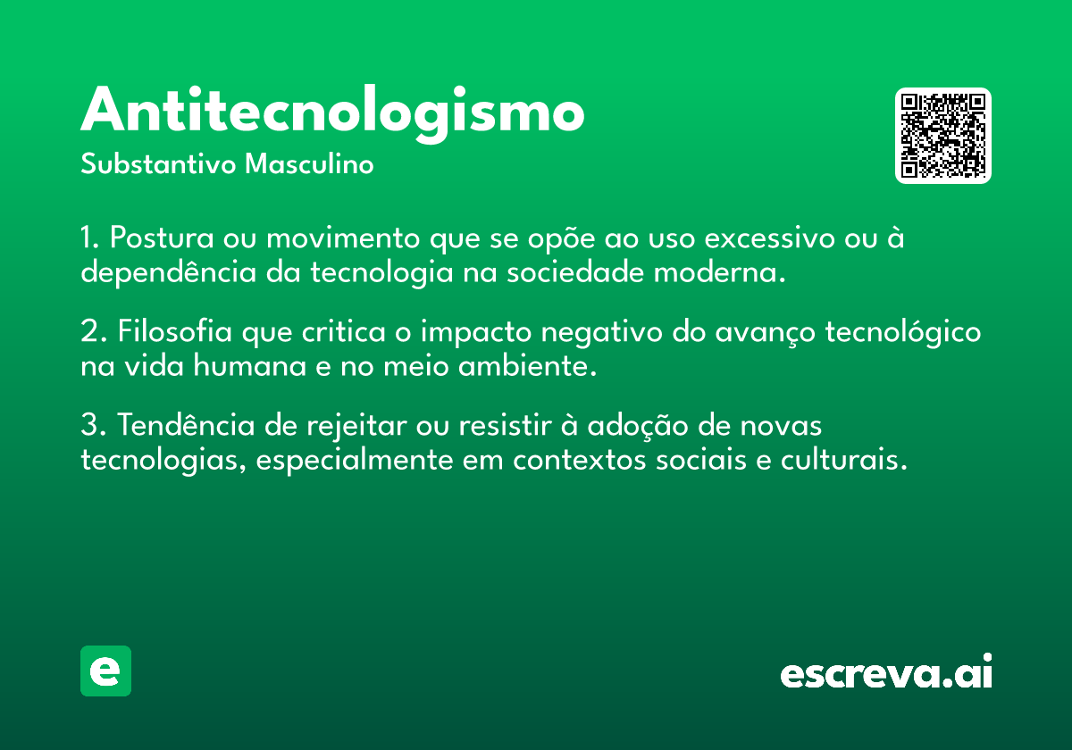 antitecnologismo