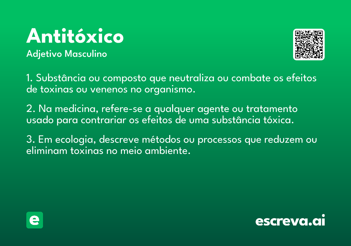antitóxico