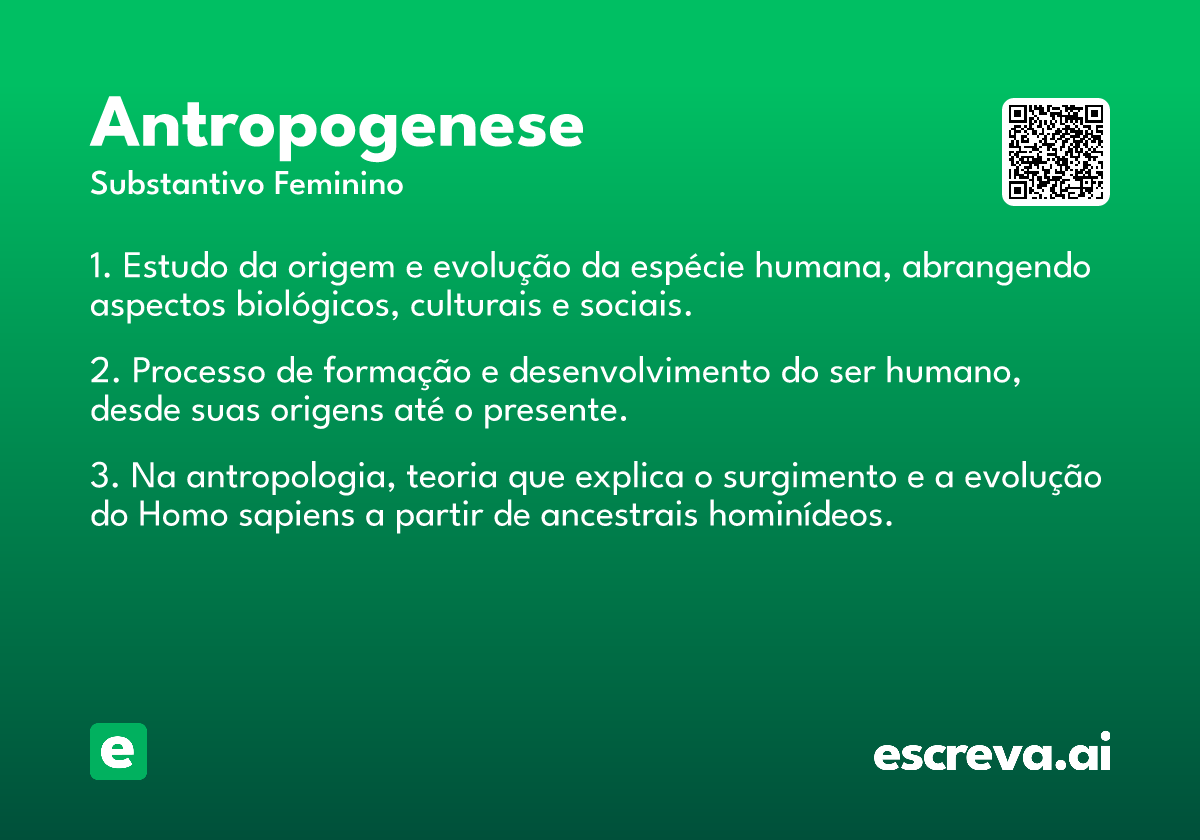 antropogenese