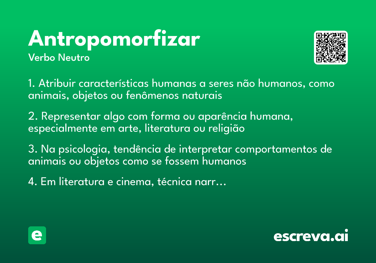 antropomorfizar