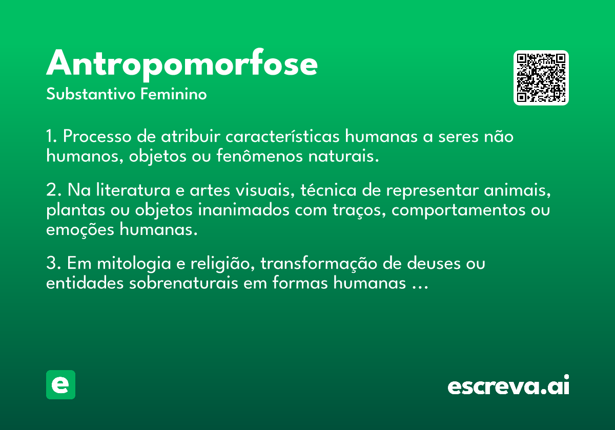 antropomorfose