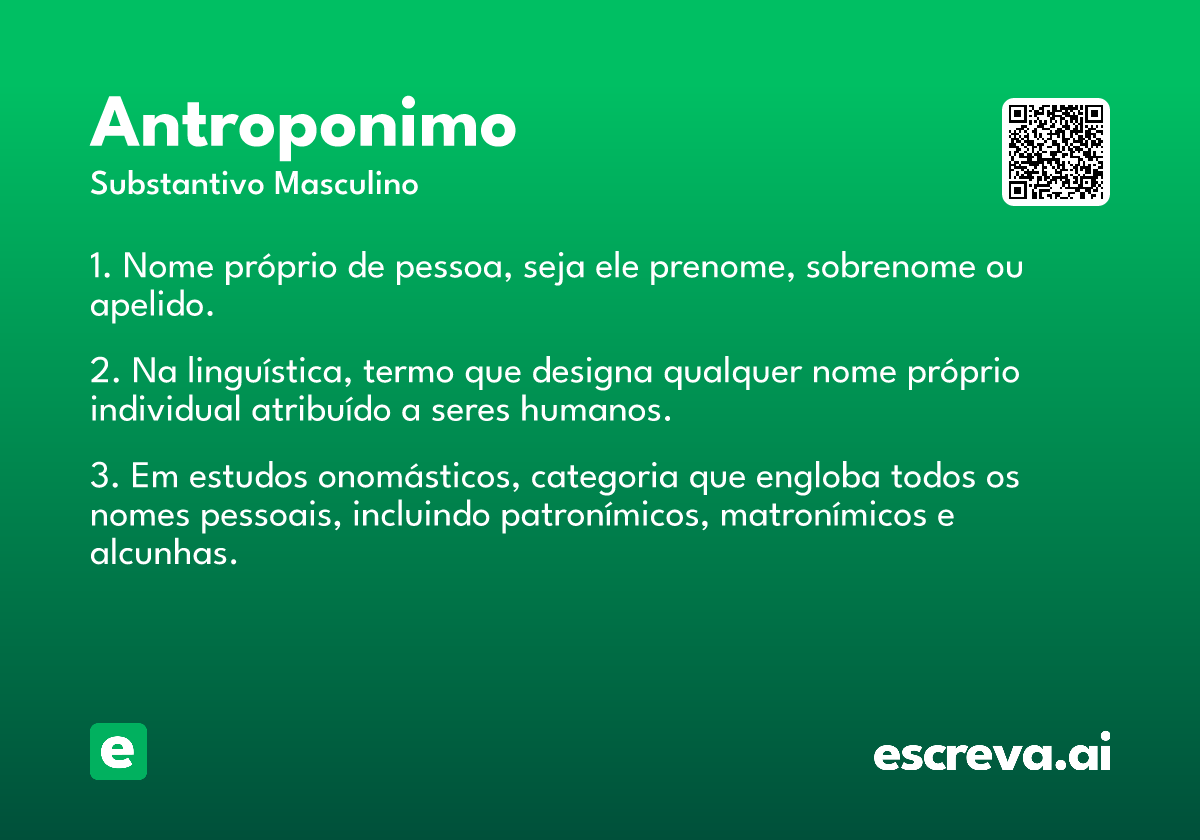 antroponimo
