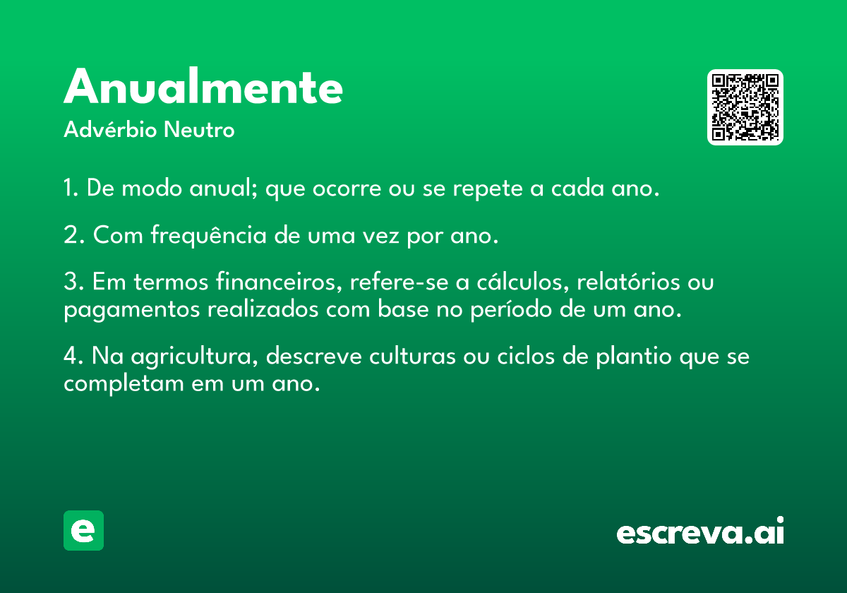 anualmente