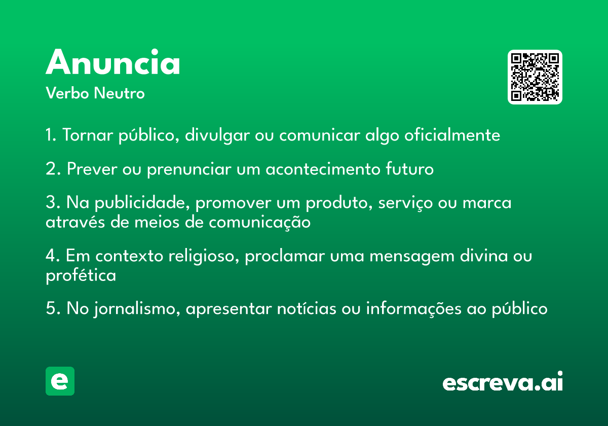 anuncia