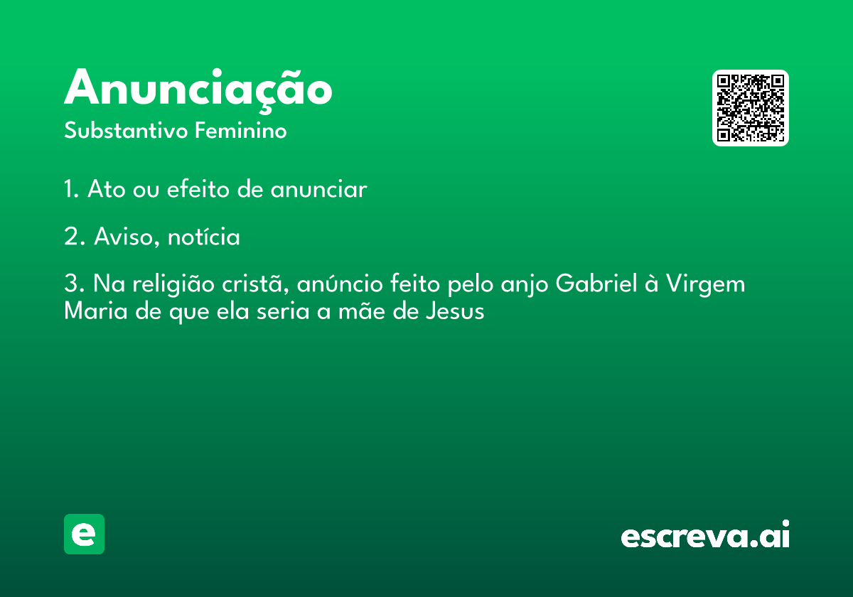 anunciação