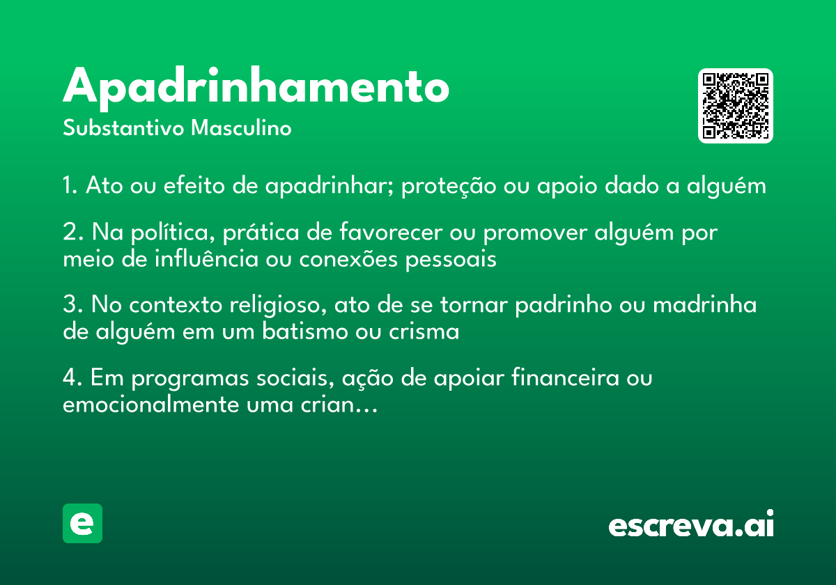 apadrinhamento