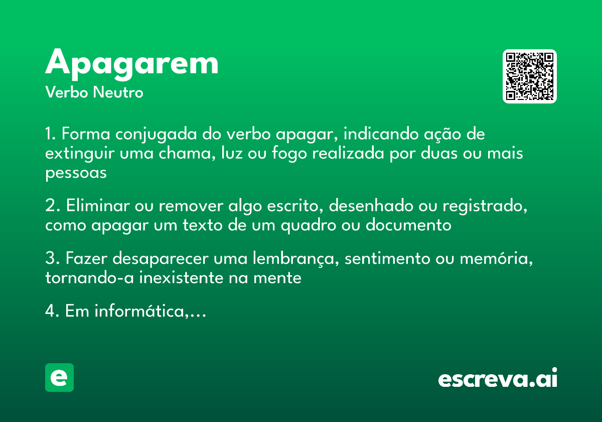 apagarem