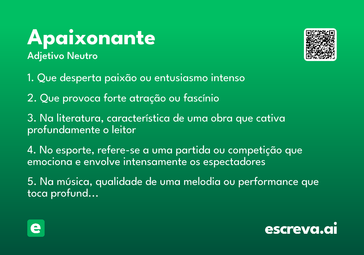 apaixonante