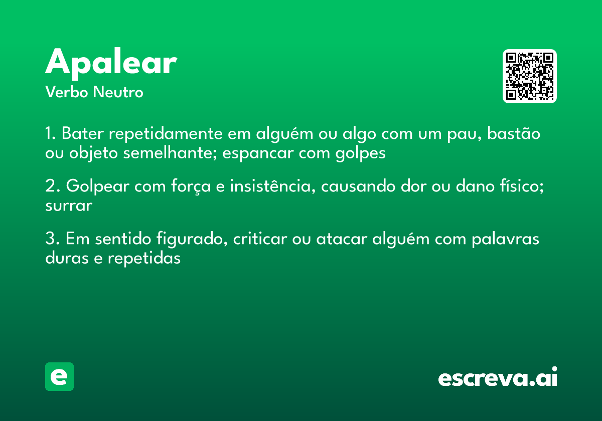 apalear