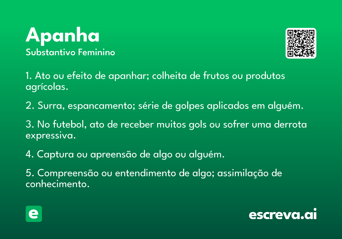 apanha
