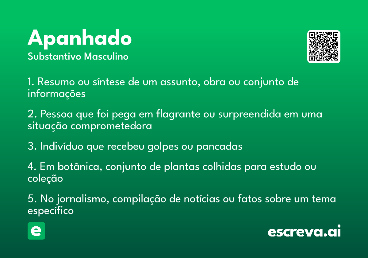 apanhado