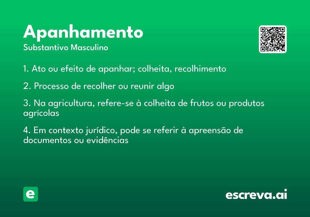 apanhamento