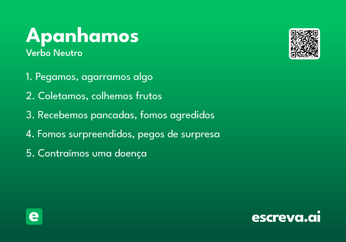 apanhamos