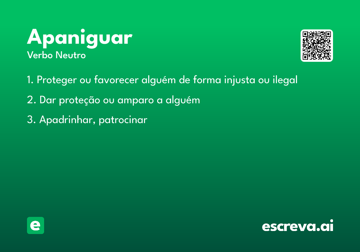 apaniguar