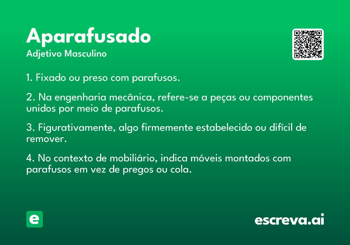 aparafusado
