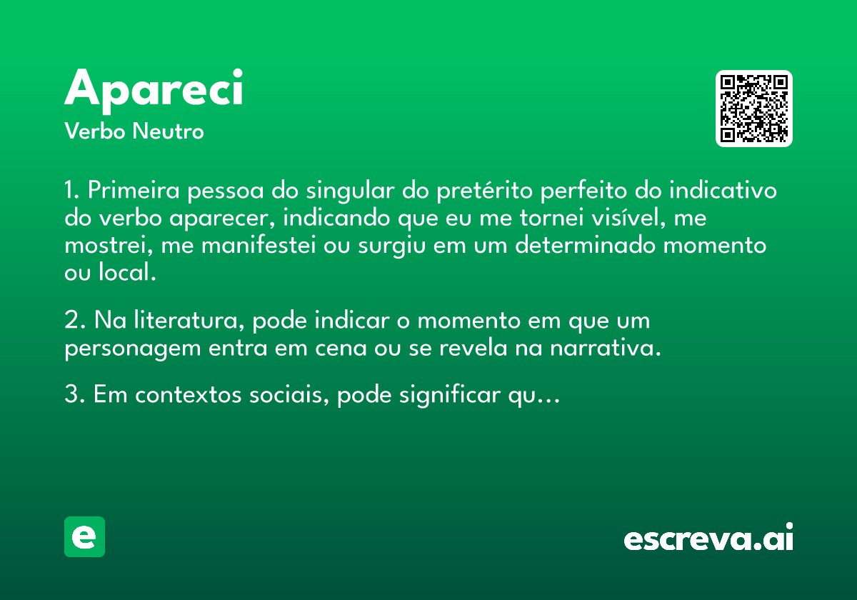 apareci