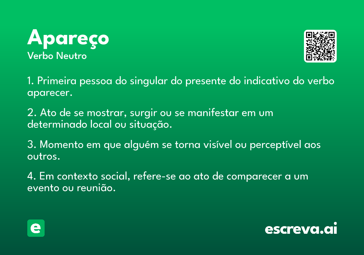 apareço