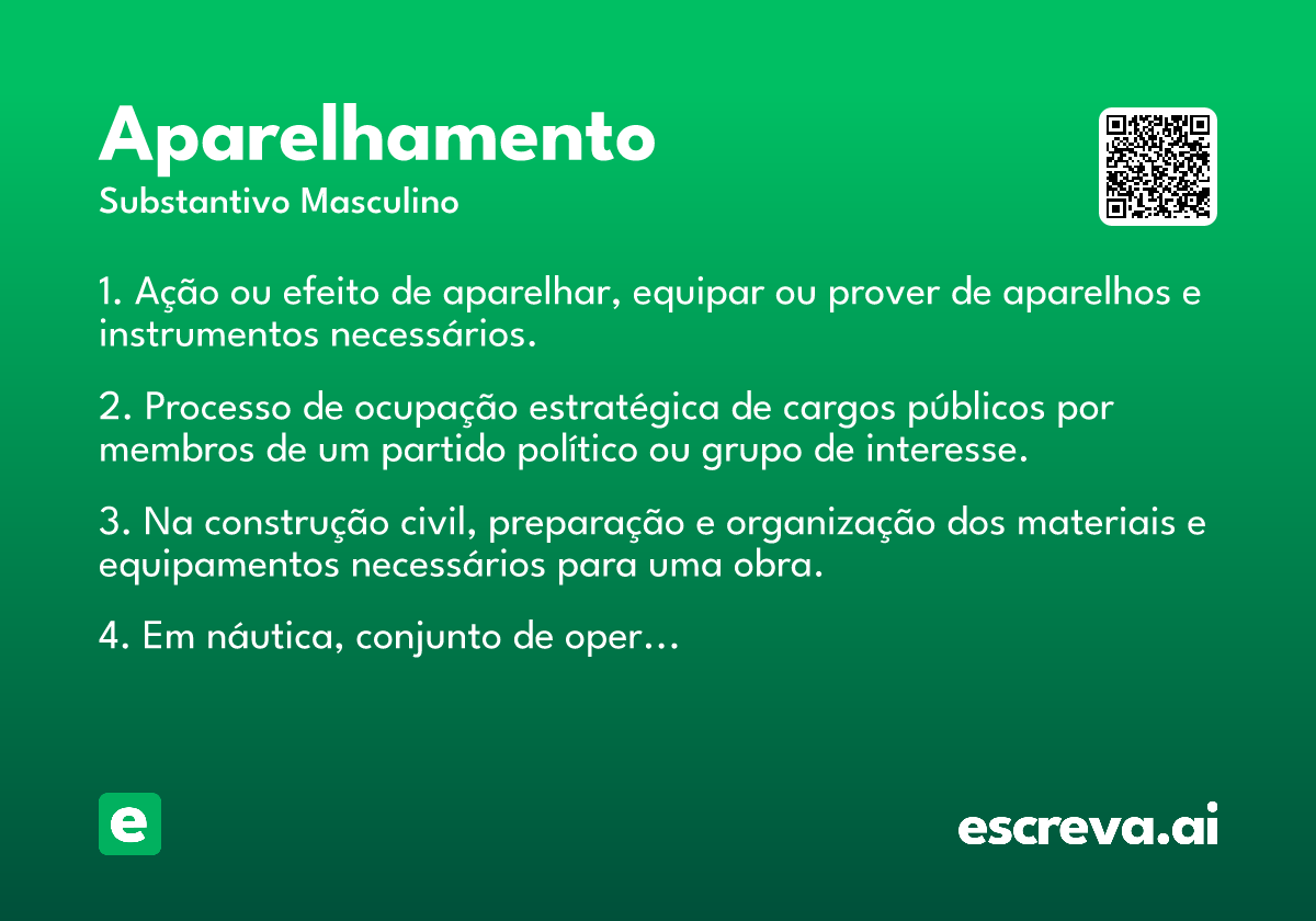 aparelhamento
