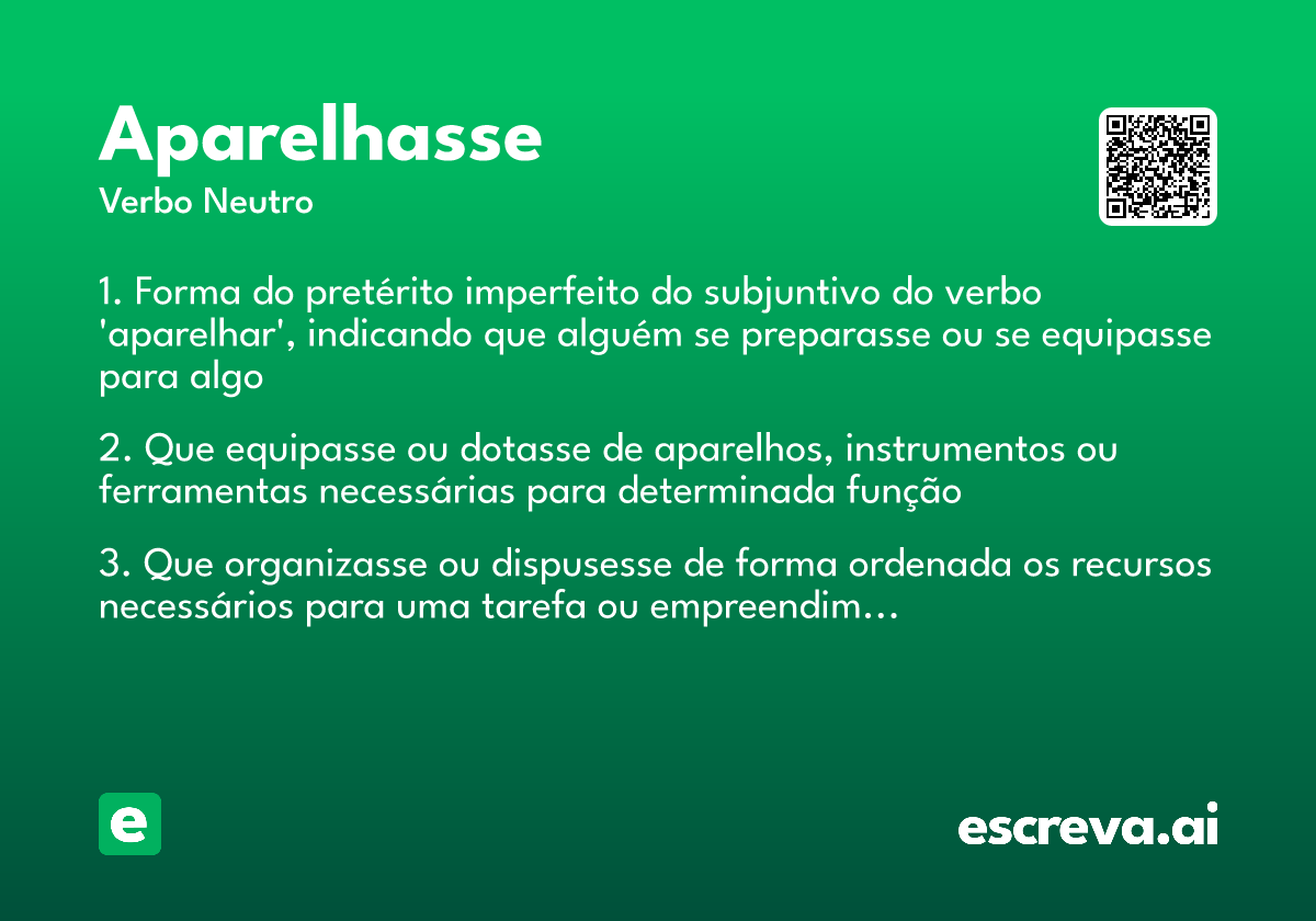 aparelhasse