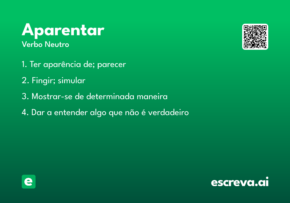 aparentar