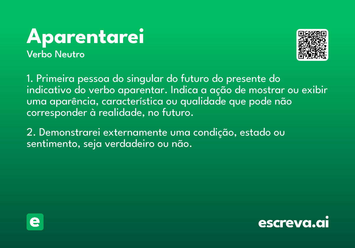 aparentarei