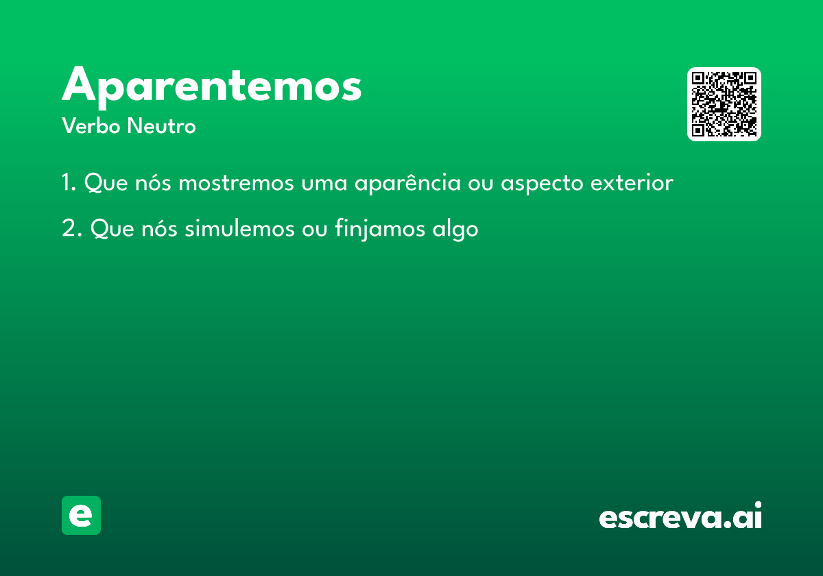 aparentemos