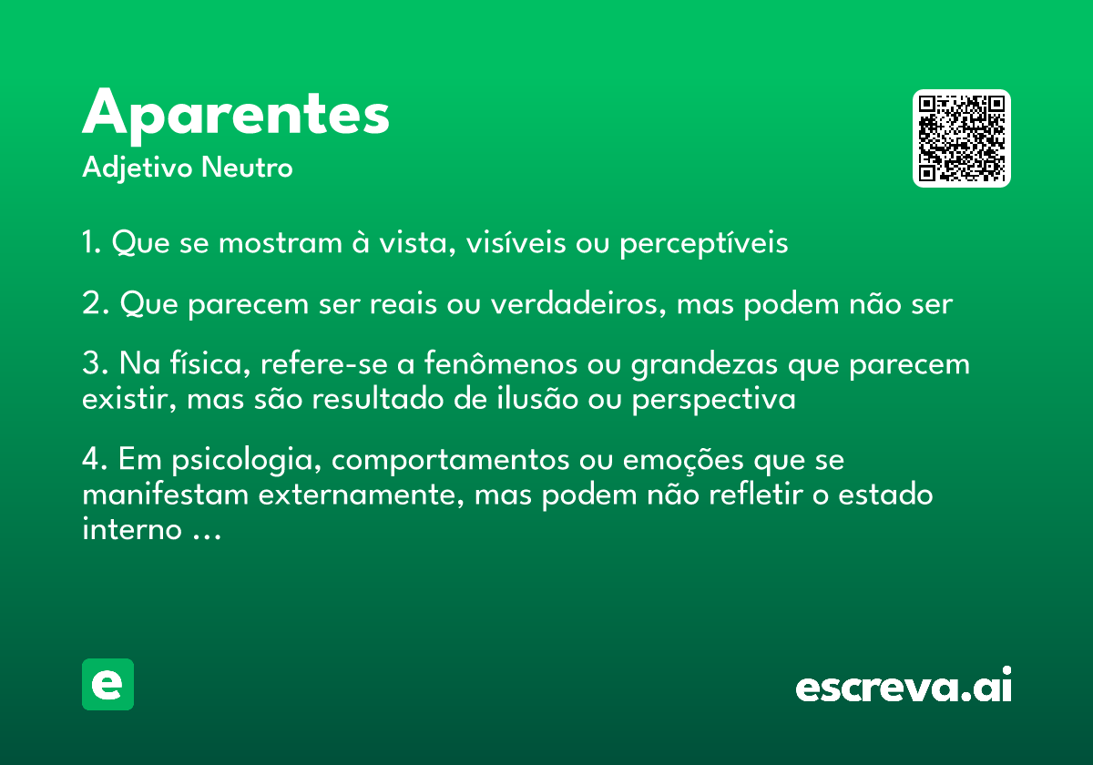 aparentes