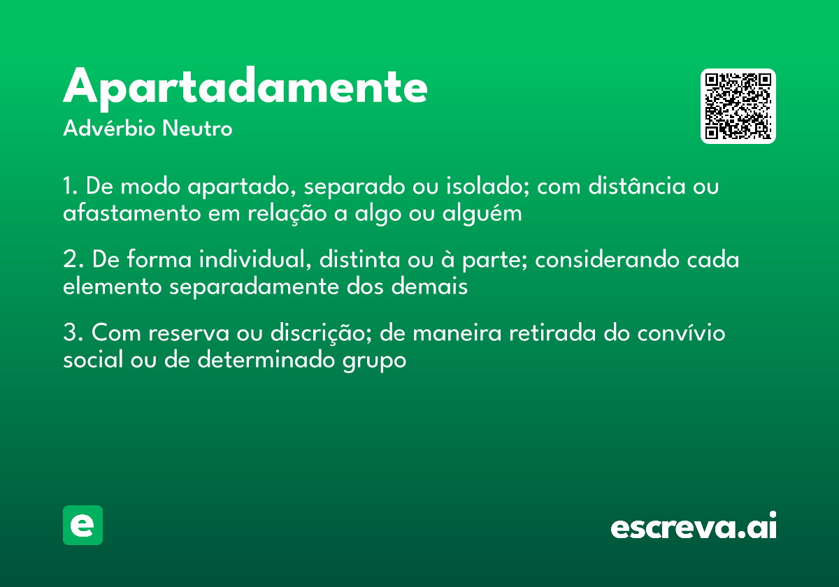 apartadamente