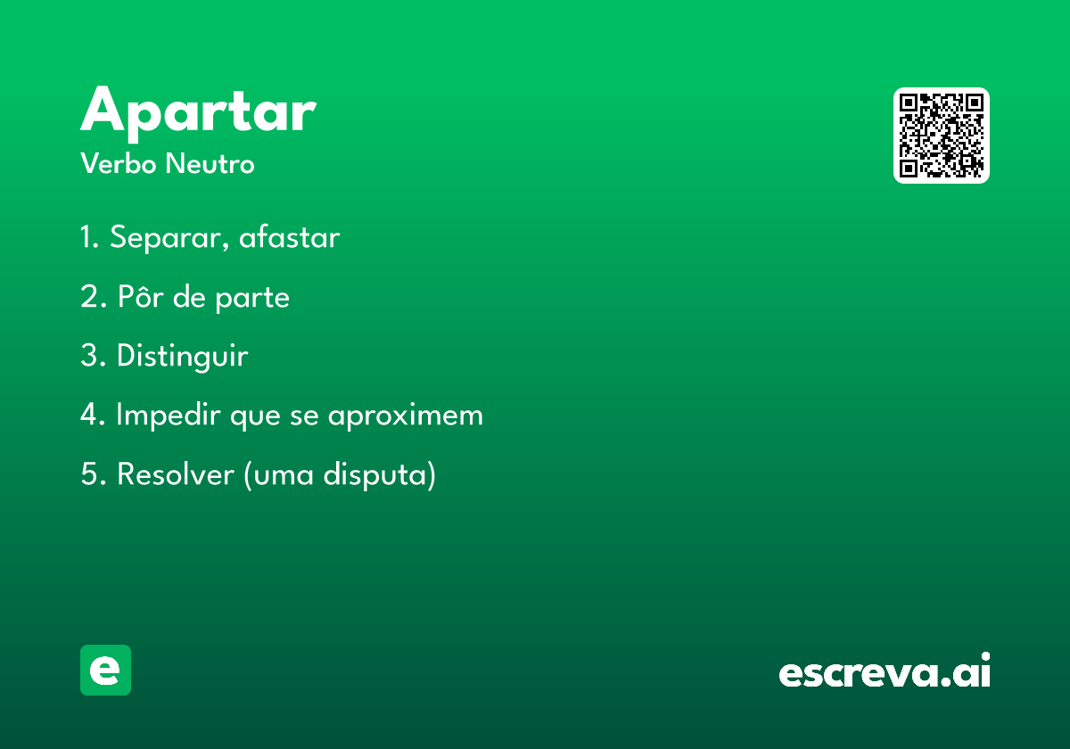 apartar