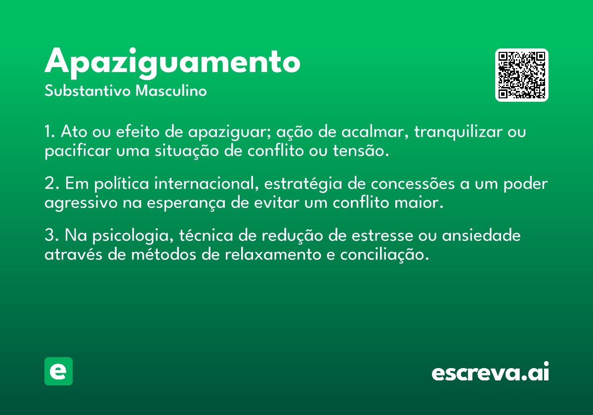 apaziguamento