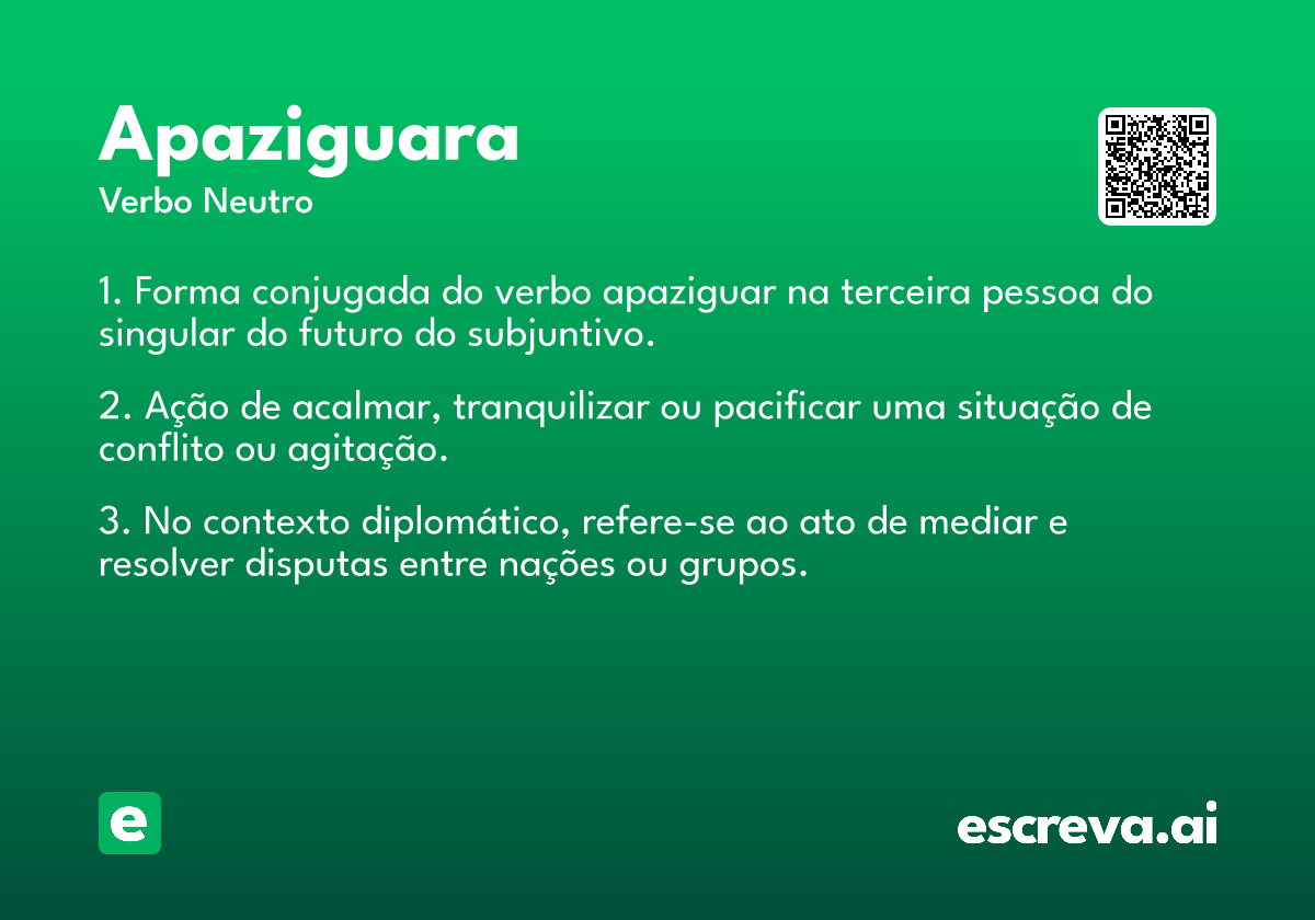apaziguara